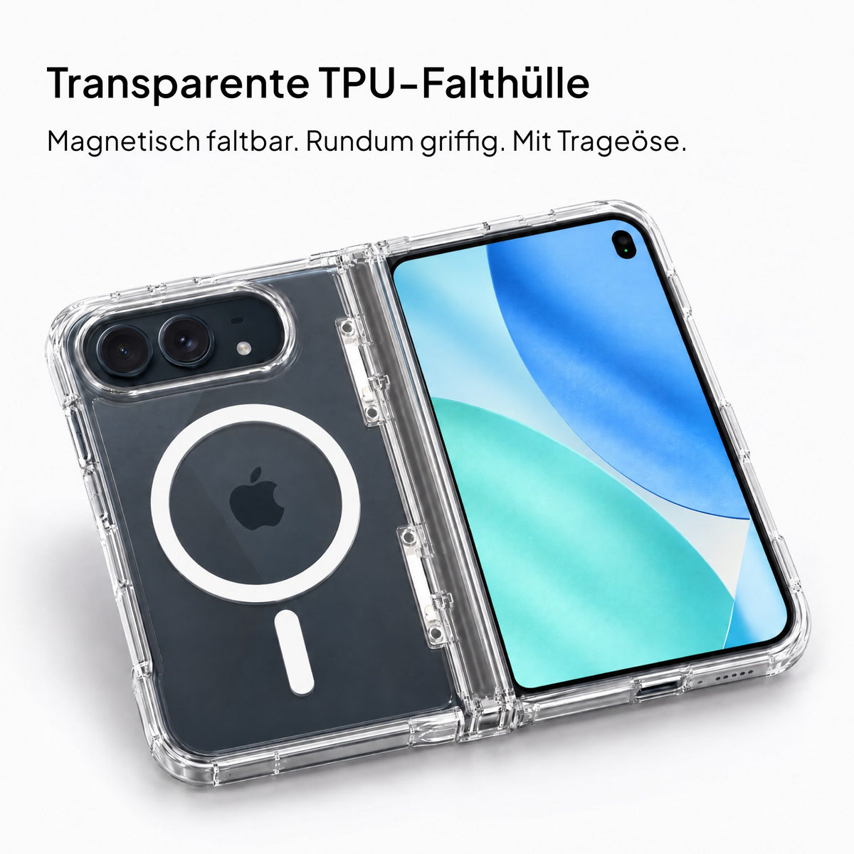 MagSafe Transparente Hülle für iPhone Duo