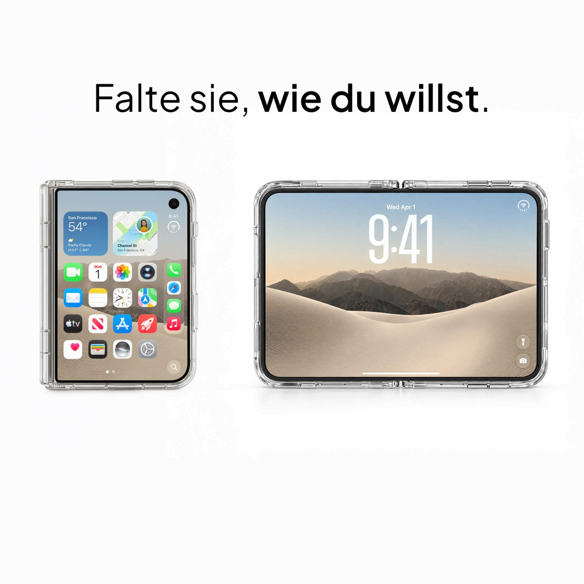MagSafe Transparente Hülle für iPhone Duo