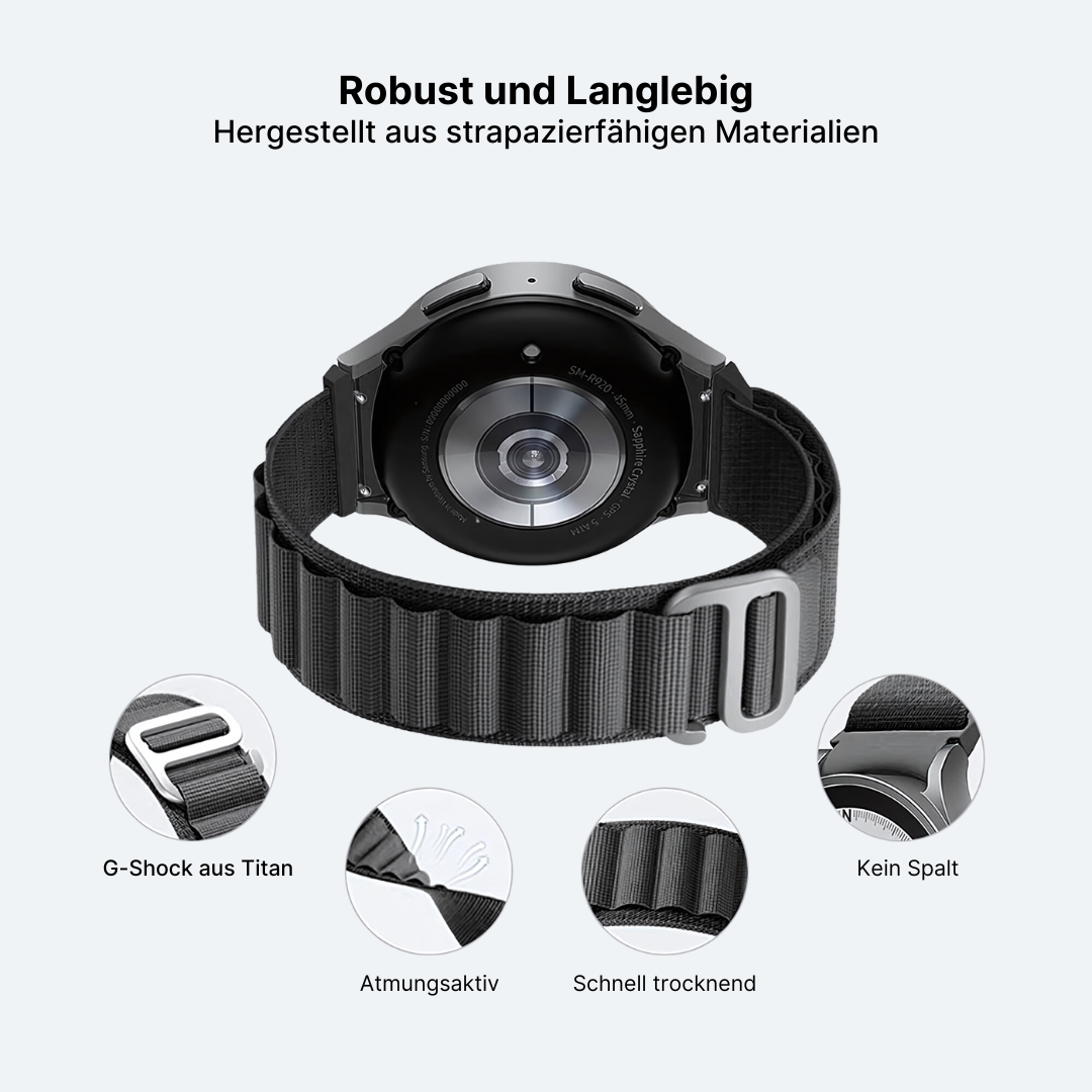 Samsung Galaxy Watch Nylon-Schlaufenarmband