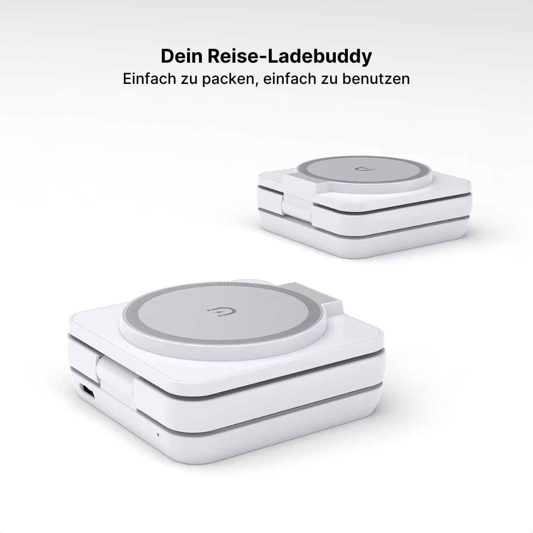 Trio 3-in-1 Faltbare Kabellose Ladestation