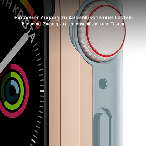 Kratzfestes Metallgehäuse für die Apple Watch