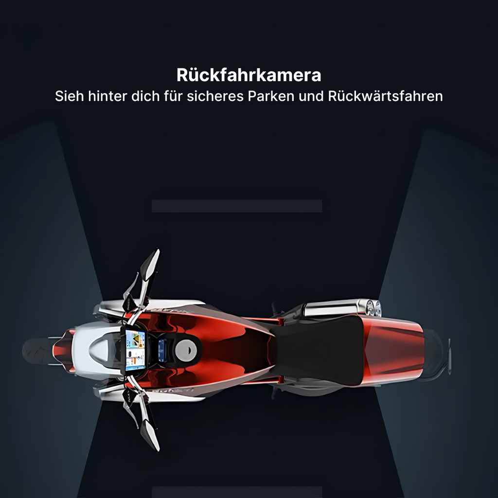 MotoRide Drahtlose CarPlay Dash-Einheit für Motorräder