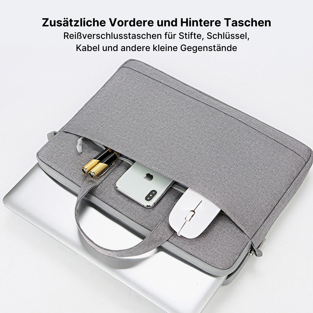 MiniTechPro Wasserdichte Laptoptasche mit weichem Futter
