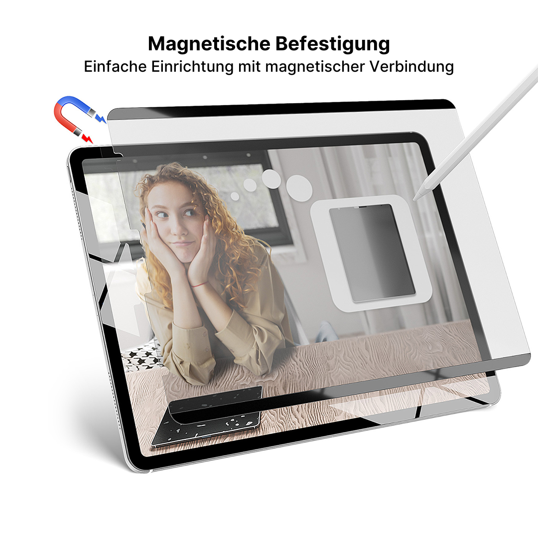 Blaulichtblockierender Bildschirmschutz für iPad
