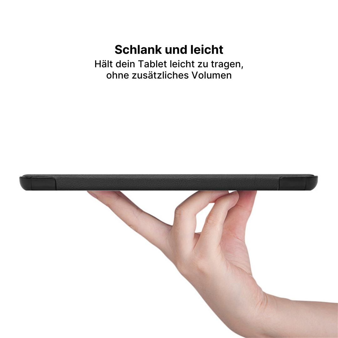 Schlanke und leichte Samsung Galaxy Tab-Hülle mit dreifach faltbarem Rollendesign