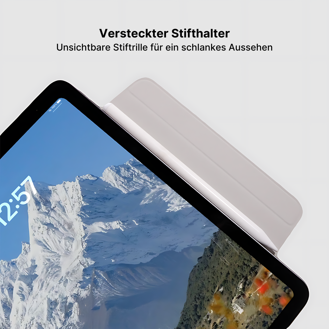 iPad Y-Falttasche mit starker magnetischer Halterung