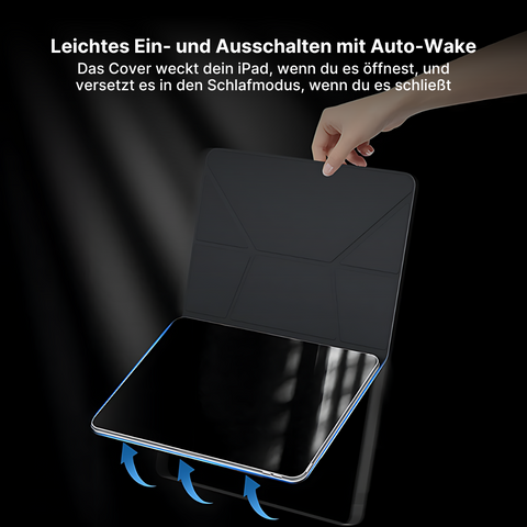 MagStand Schlanke iPad-Hülle mit Klappständer & Auto Wake