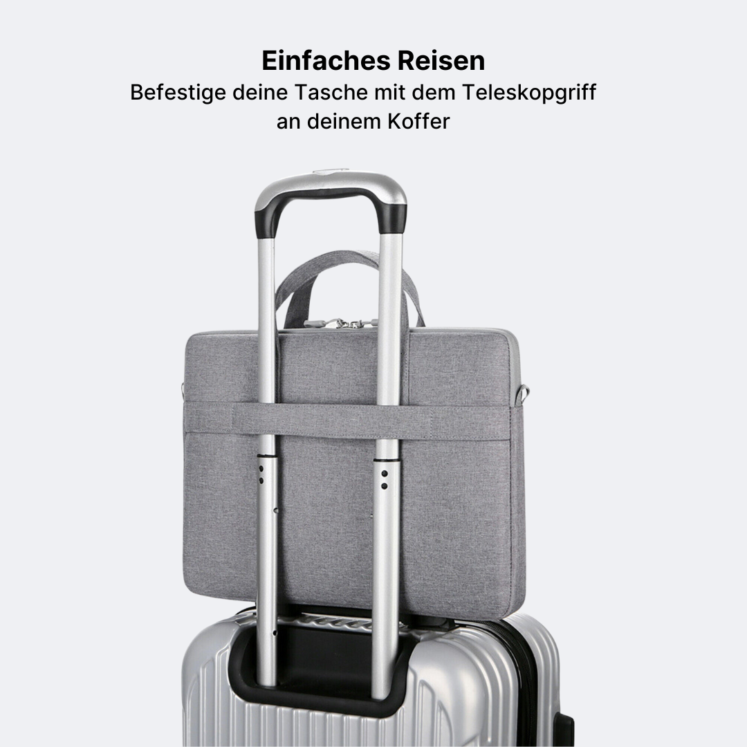 MiniTechPro Wasserdichte Laptoptasche mit weichem Futter