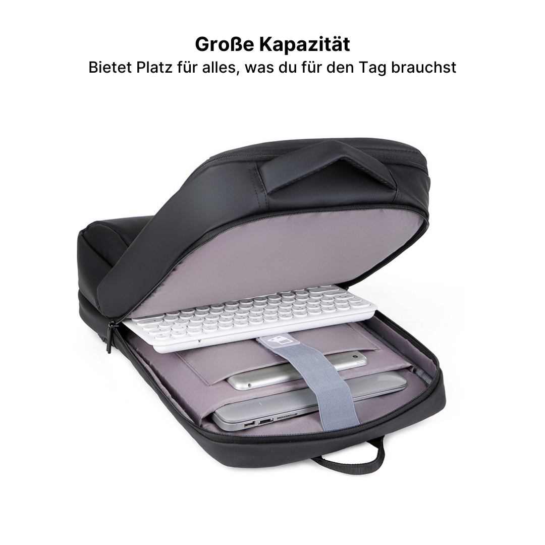 PowerPort 15-Zoll Geschäftsrucksack mit Diebstahlschutz
