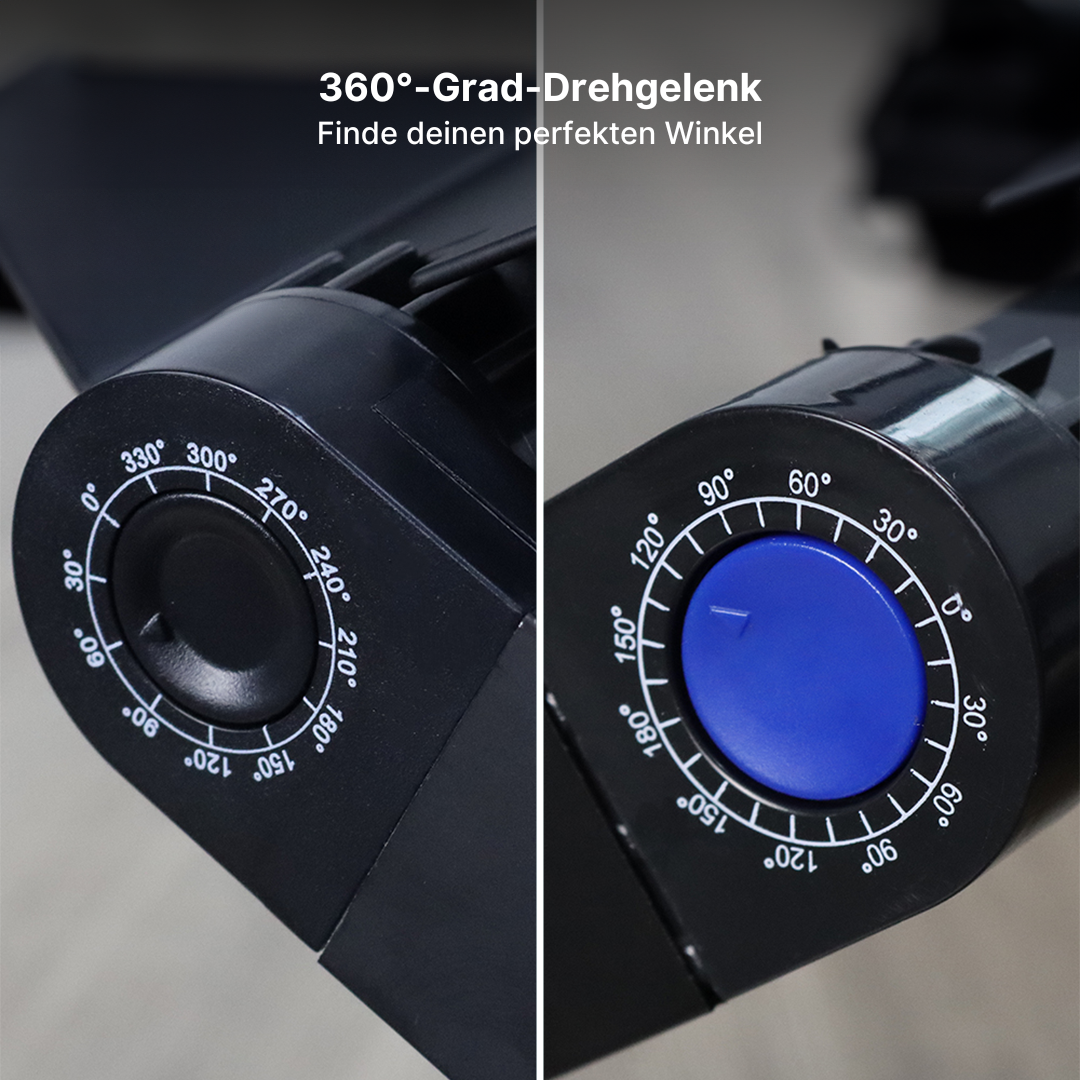 Aluminium-Laptopständer mit verstellbarem Regal