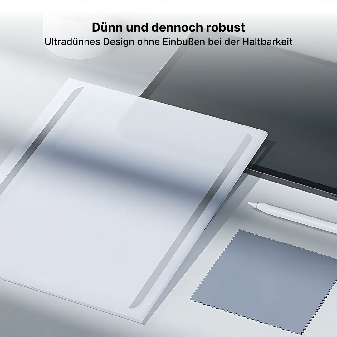 Blaulichtblockierender Bildschirmschutz für iPad