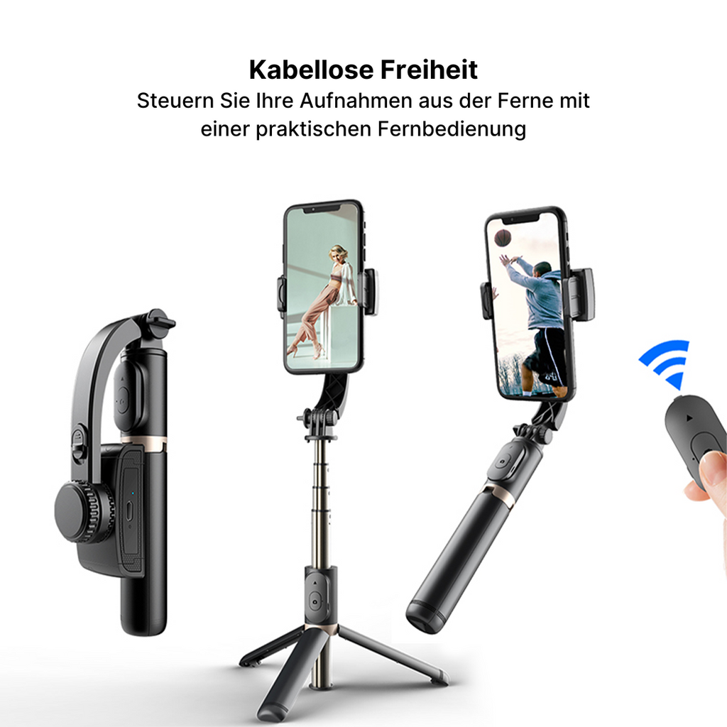Drahtloses Bluetooth-Selfie-Stick-Stativ für Kreative