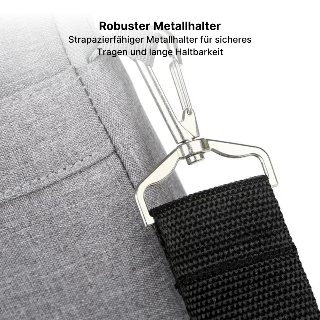 MiniTechPro Wasserdichte Laptoptasche mit weichem Futter