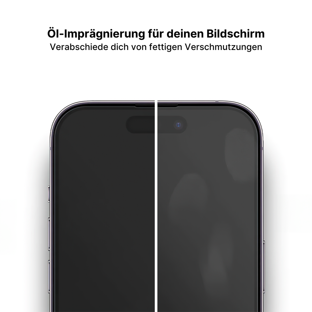 Panzerglas Displayschutz für iPhone