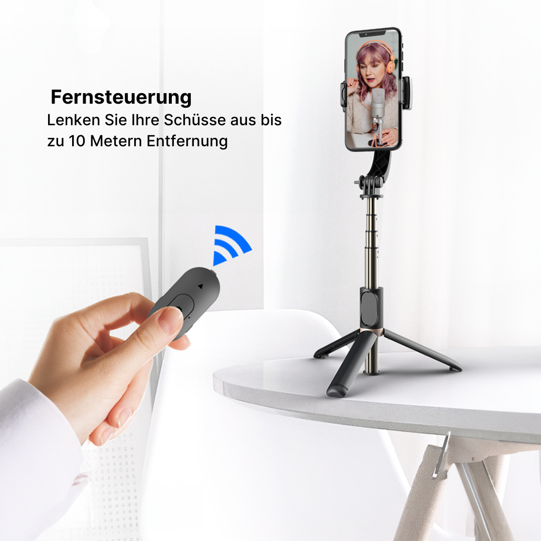 Drahtloses Bluetooth-Selfie-Stick-Stativ für Kreative