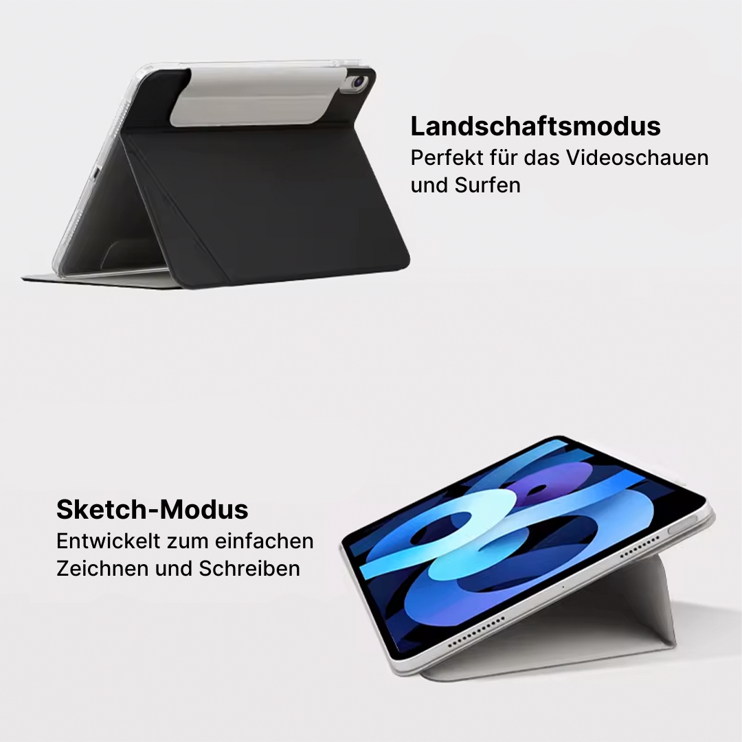 Touch Rutschfeste iPad-Hülle 3-lagiges magnetisch trennbares Design