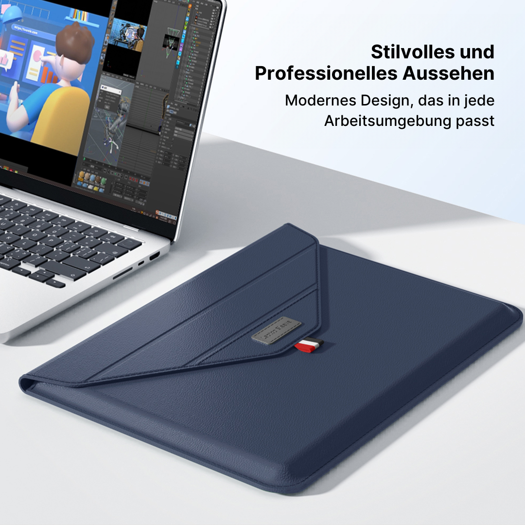 UltraSlim Laptop-Hülle mit Dreiecksstützständer