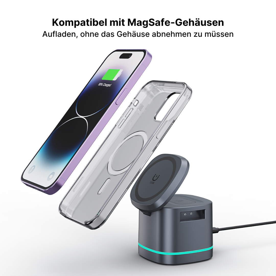 3-in-1 Apple Ladestation