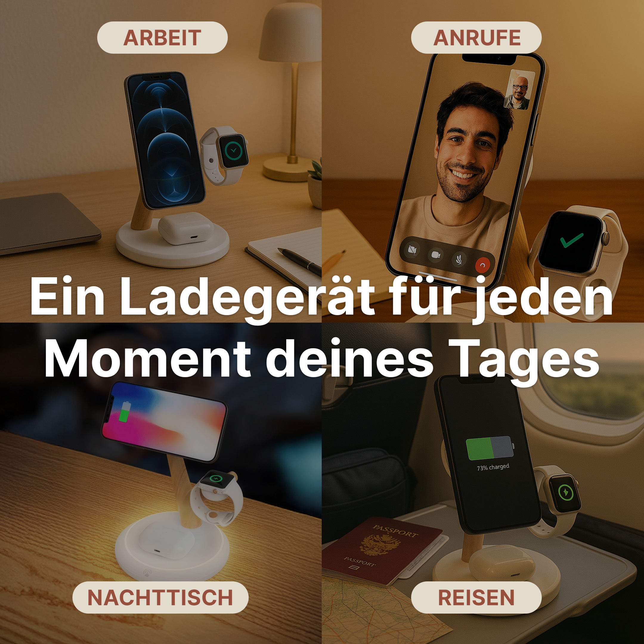 3-in-1 MagSafe Ladebaum