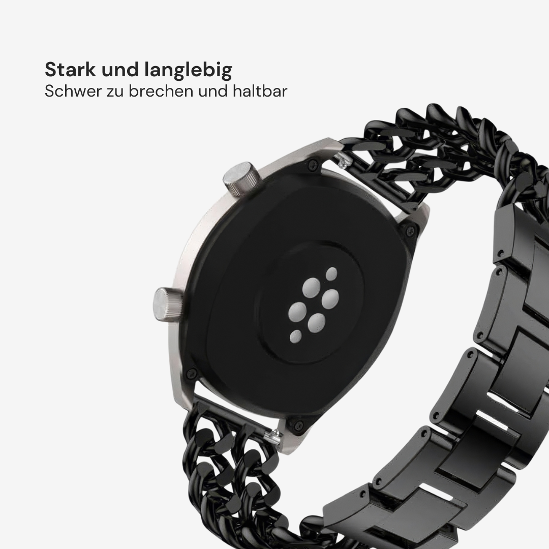 Edelstahl-Gliederarmband für Samsung Watch