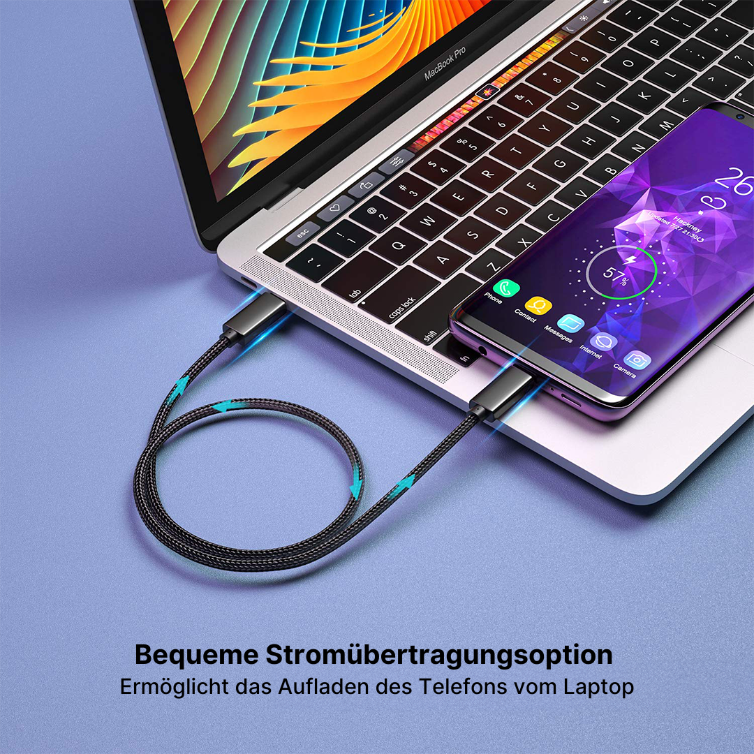 60W Typ-C zu Typ-C Kabel