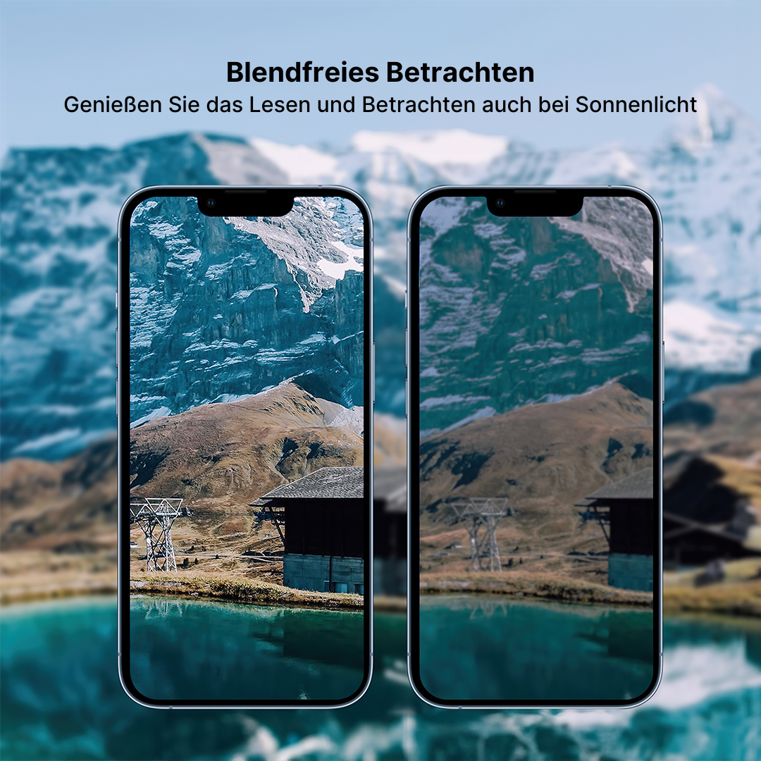 Panzerglas Displayschutz für iPhone