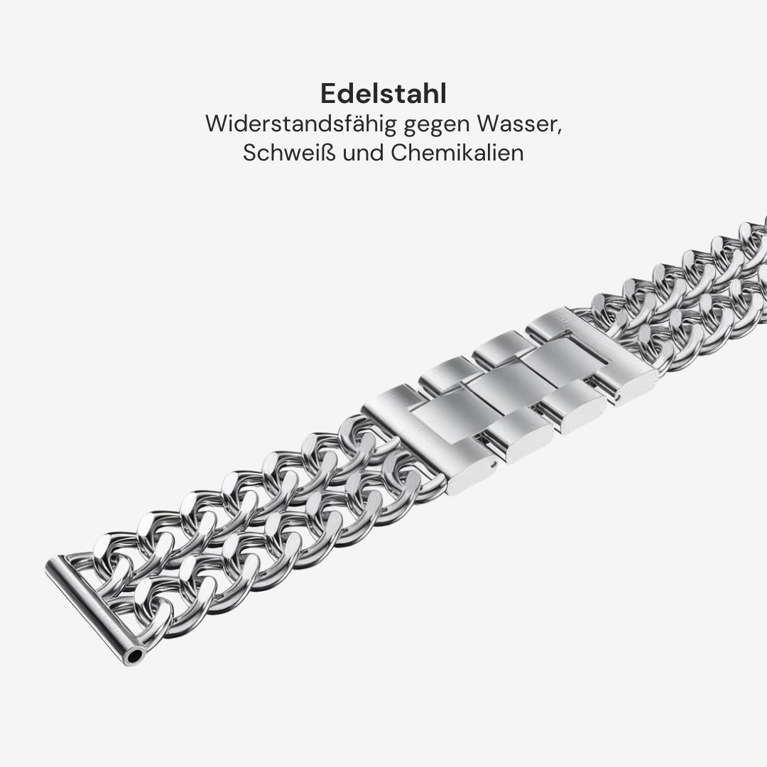 Edelstahl-Gliederarmband für Samsung Watch