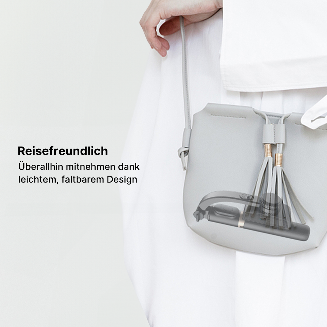 Drahtloses Bluetooth-Selfie-Stick-Stativ für Kreative