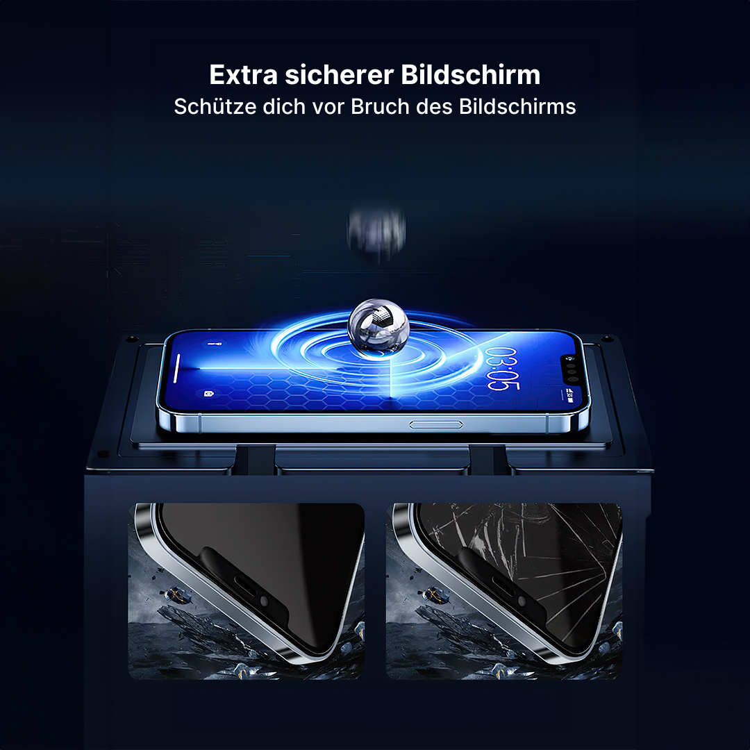 Panzerglas Displayschutz für iPhone