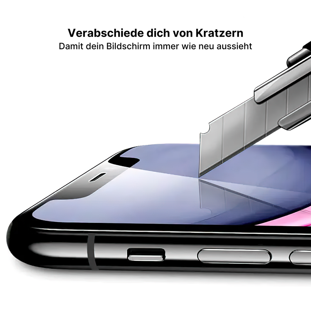 Panzerglas Displayschutz für iPhone