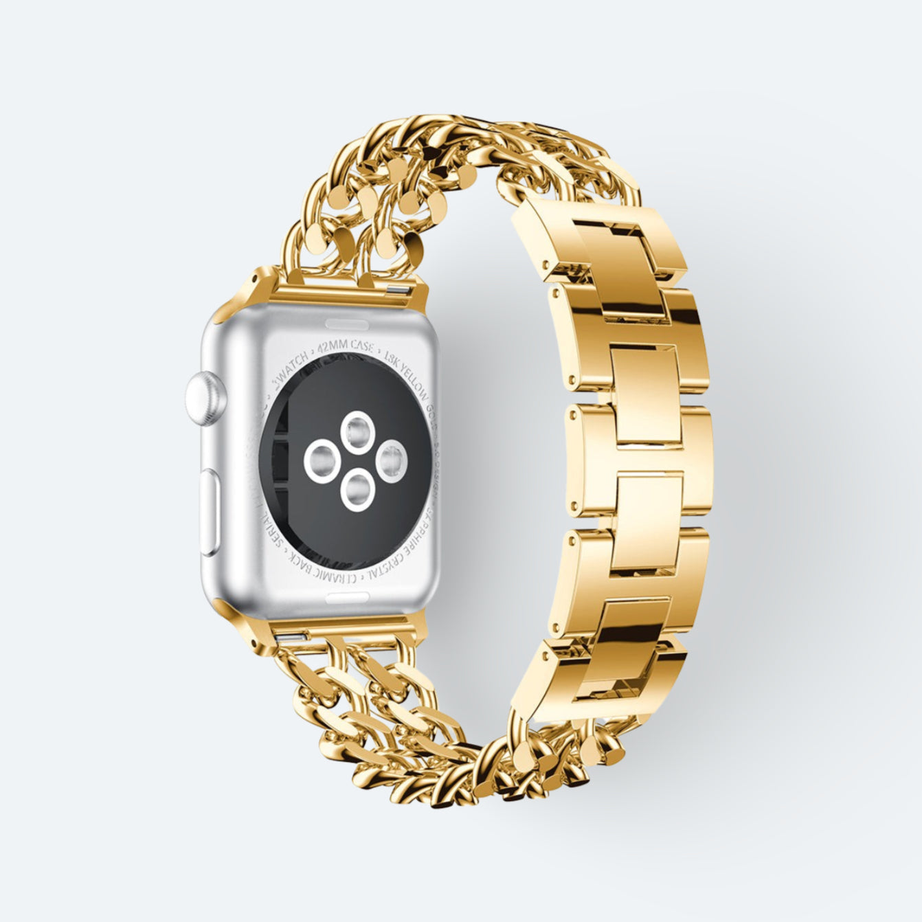 Duo Link Metal Apple Watch Band
