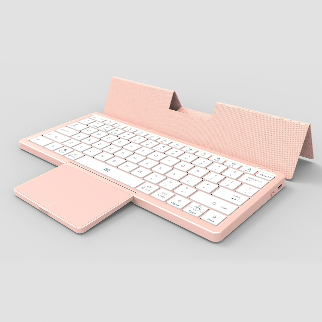 Kabellose tragbare Tastatur für Tablets und Smartphones