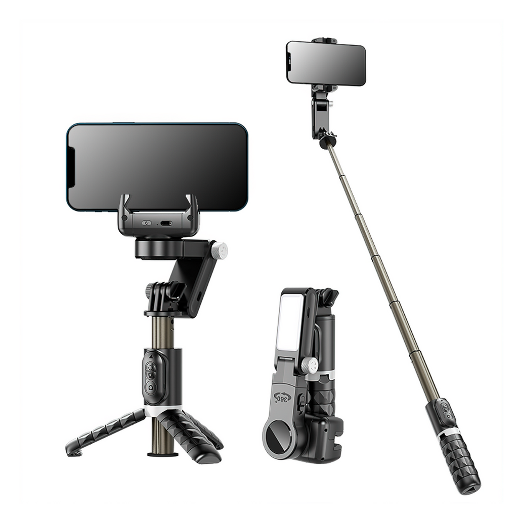 Autofokus Stativ für Kreative (360, Gesichtsverfolgung, Selfie-Stick, Licht, Drahtlose Fernbedienung)