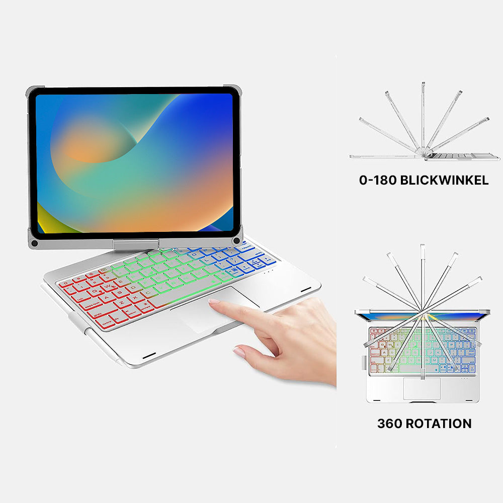 Rotate Pro Kabelloses Tastaturgehäuse für iPad