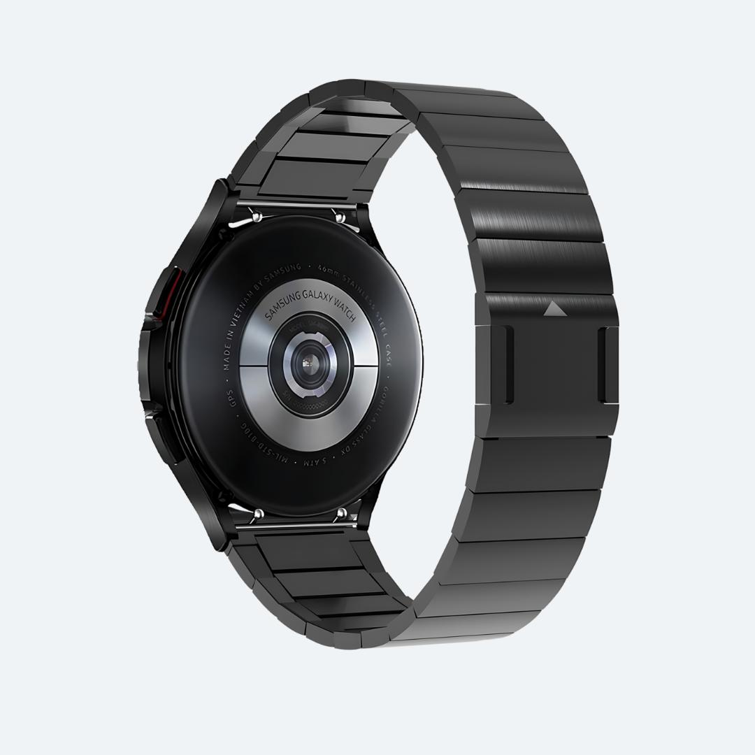 Samsung Galaxy Watch Edelstahl-Gliederarmband