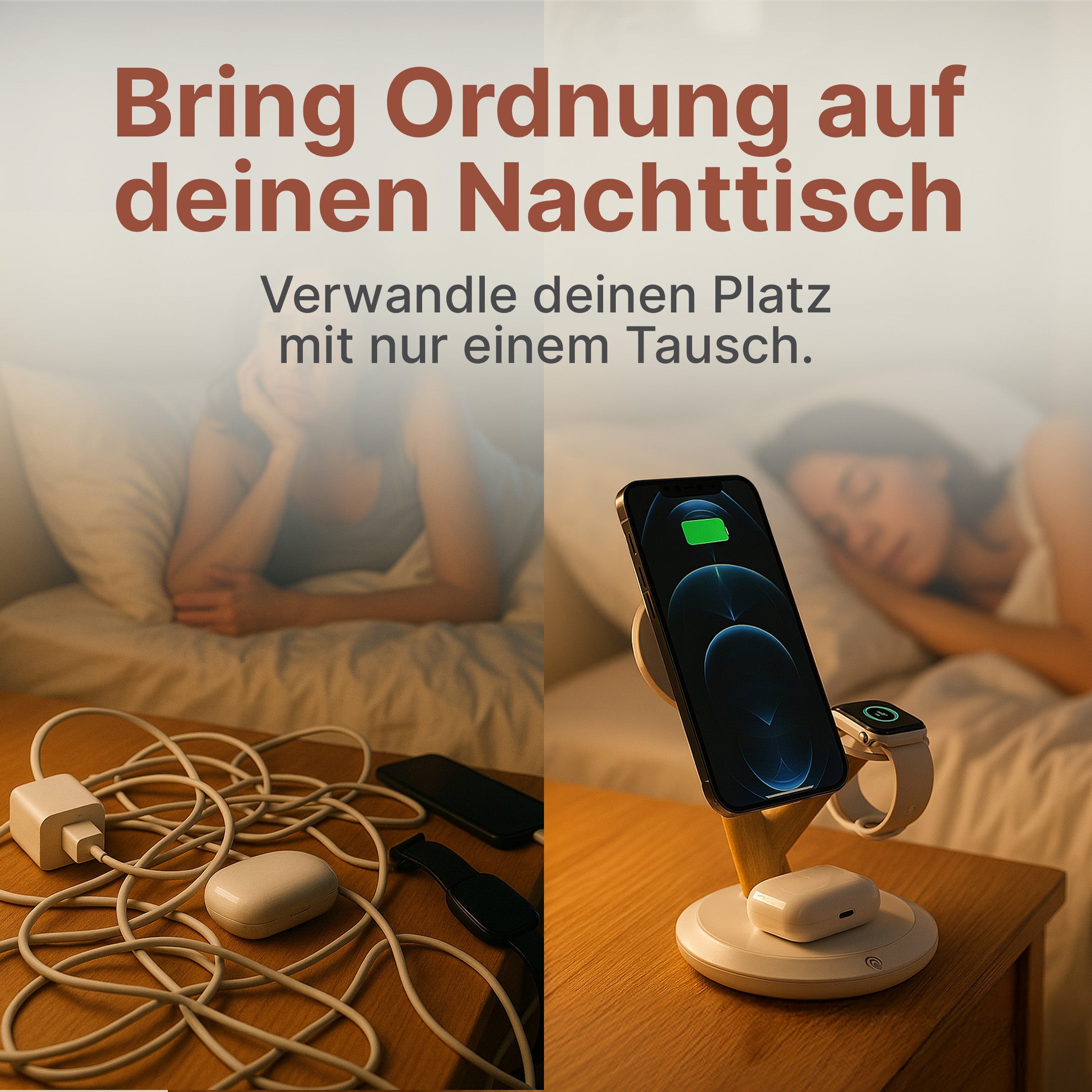 3-in-1 MagSafe Ladebaum