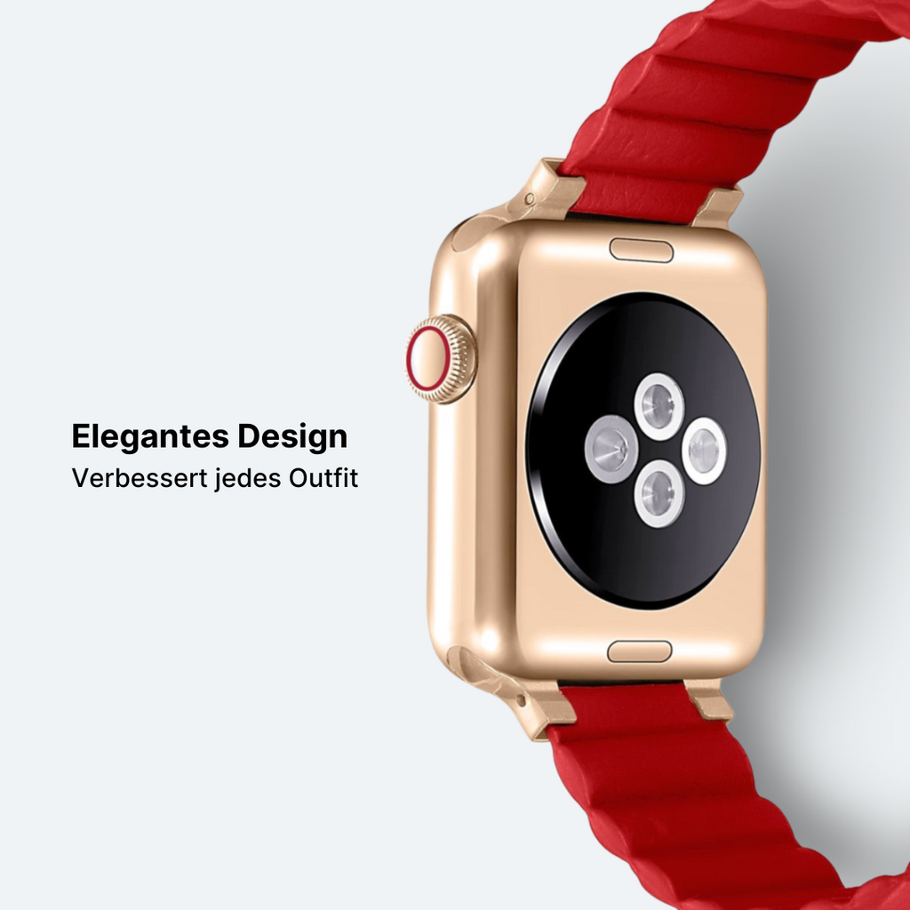 Magnetisches Lederarmband für die Apple Watch