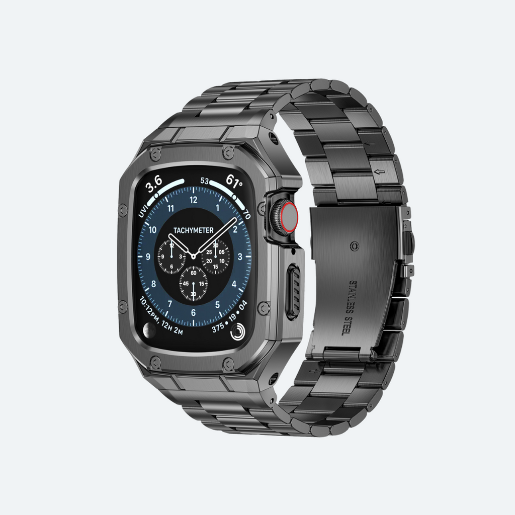 Edelstahl Apple Watch Armband mit Ultra-Dünnem Gehäusedesign