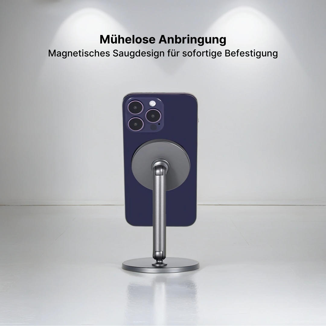 FlexiGrip Tragbarer magnetischer Handyhalter - Verstellbar & Faltbar
