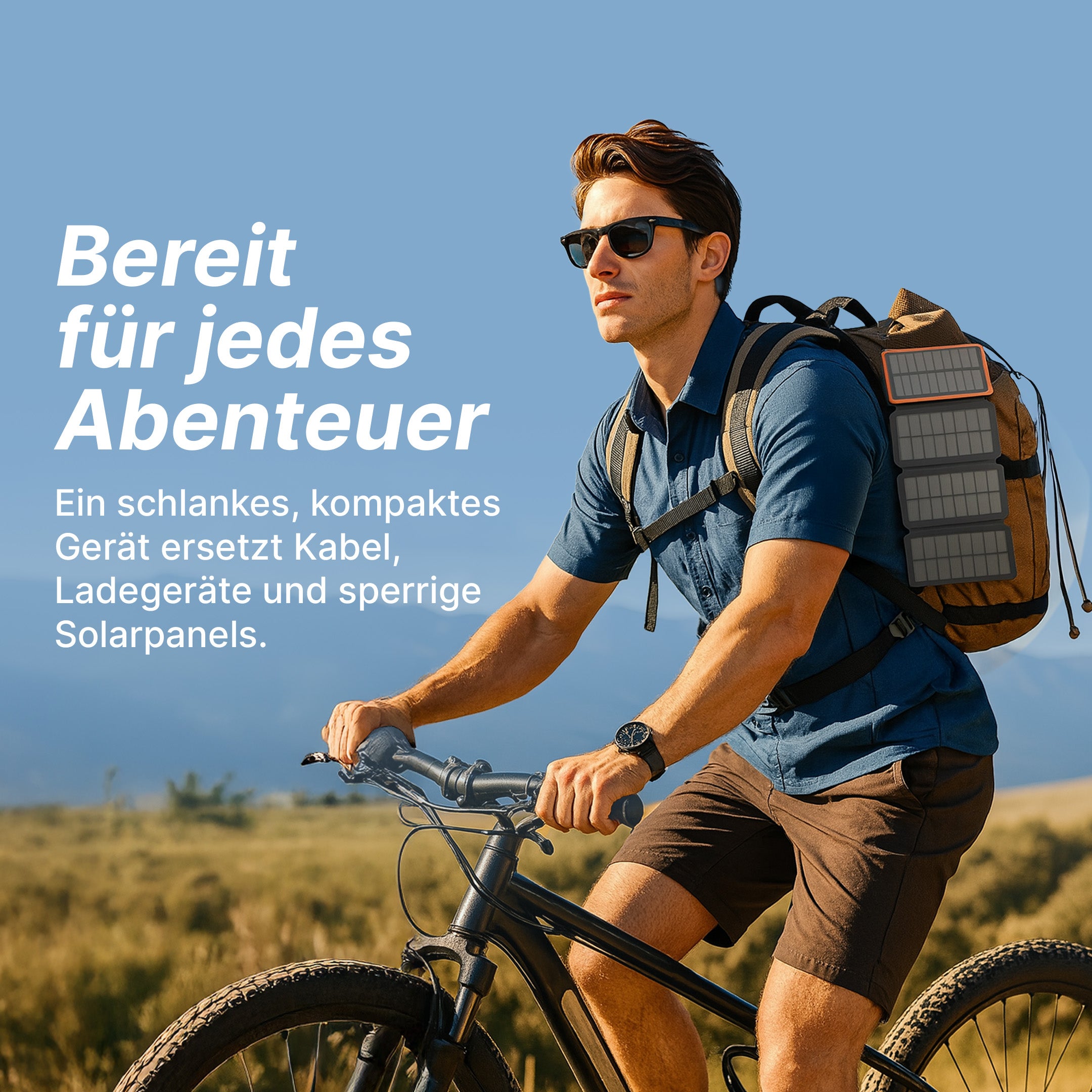 SolaBank Fold Kabellose Powerbank 10000mAh