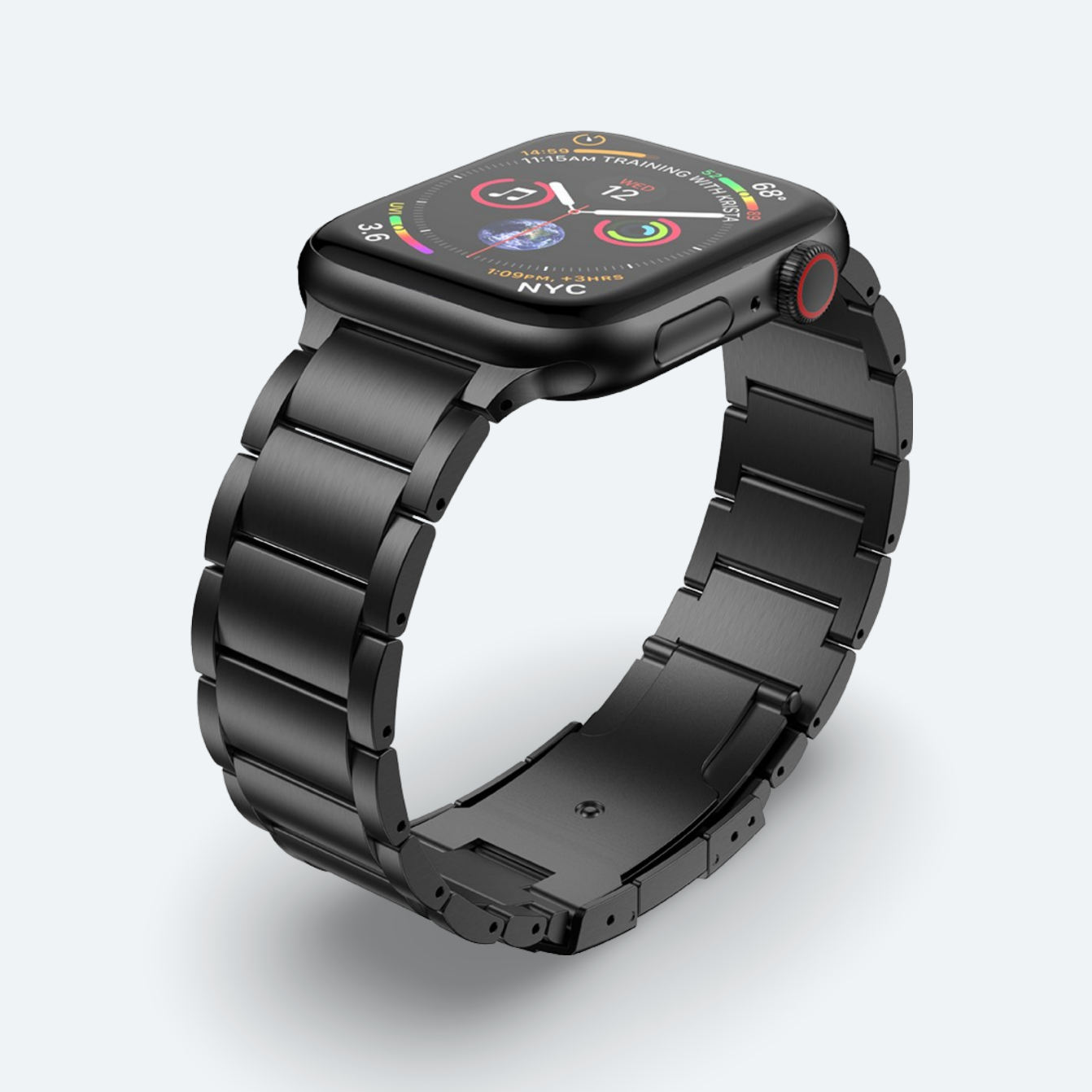 Titanium Armband fur die Apple Watch BlueBolt Chargers EU