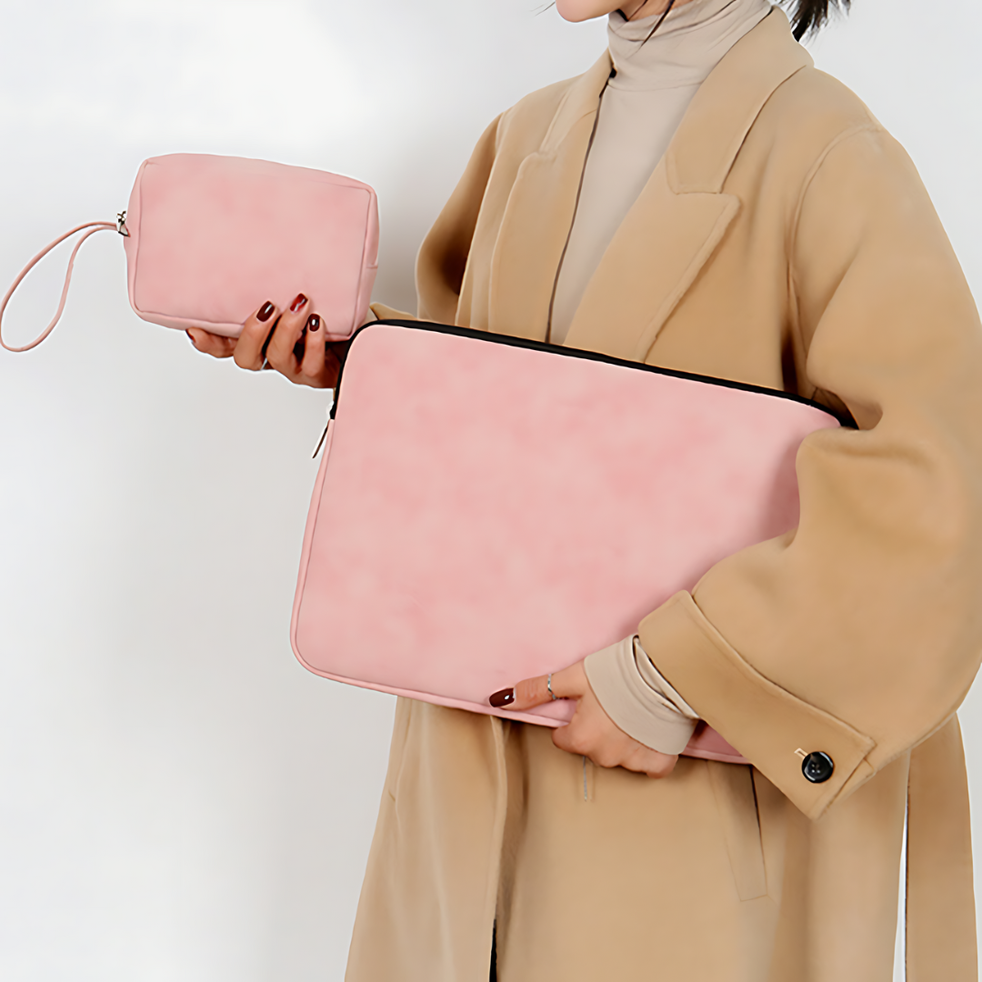 PlushTech Wasserdichte Stoßdämpfende Laptoptasche