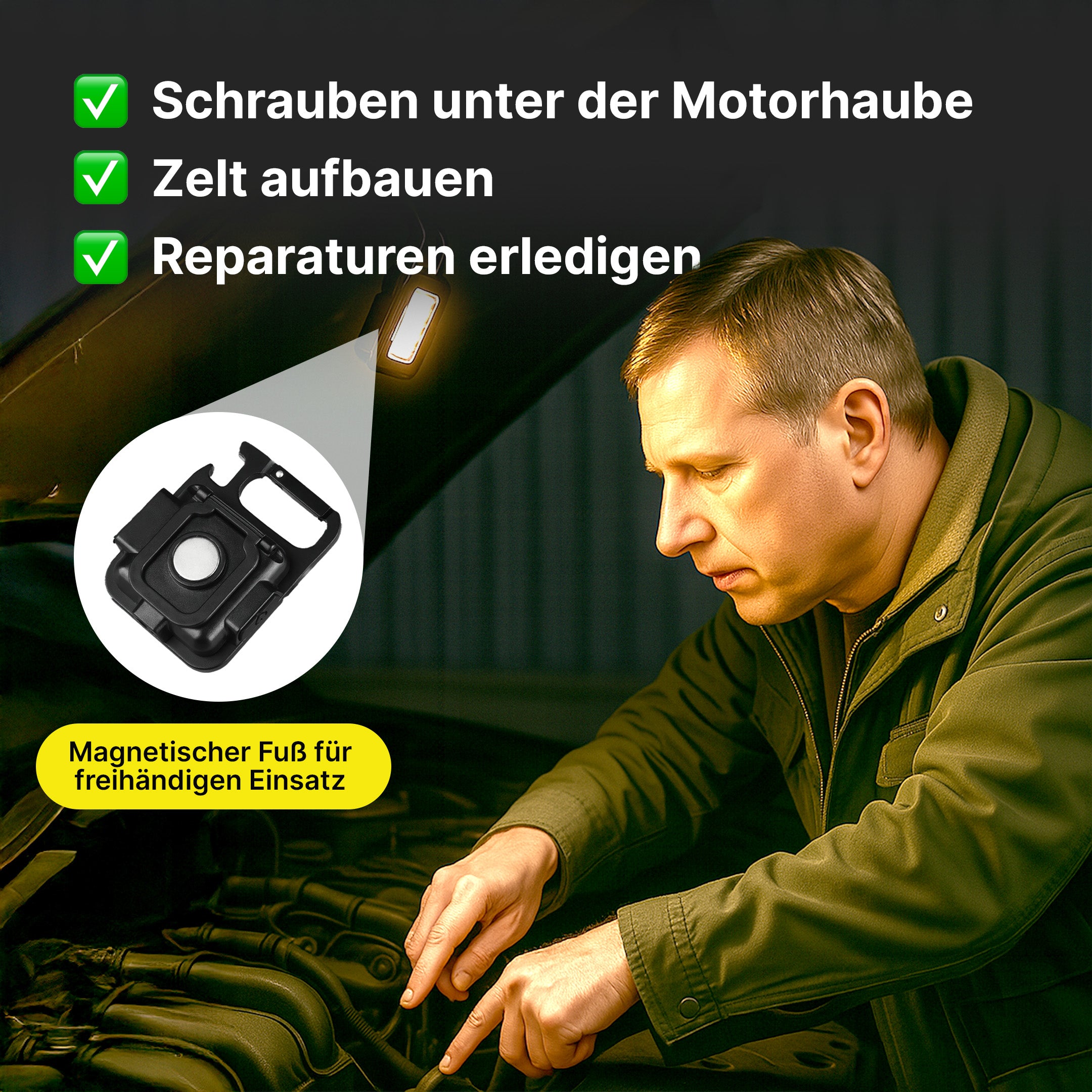 800 Lumen Mini LED Flutlicht