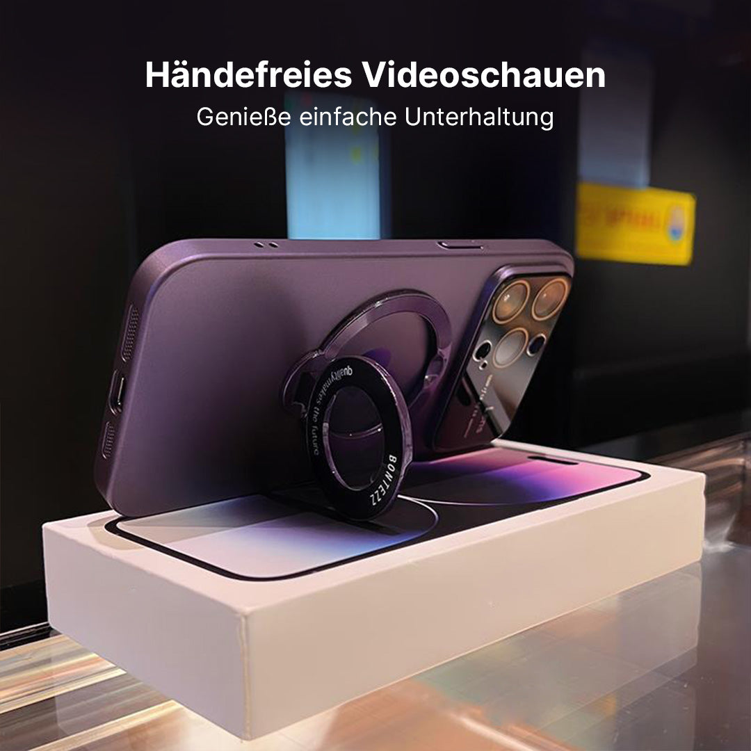 Matte iPhone-Hülle mit Ständer und Griff