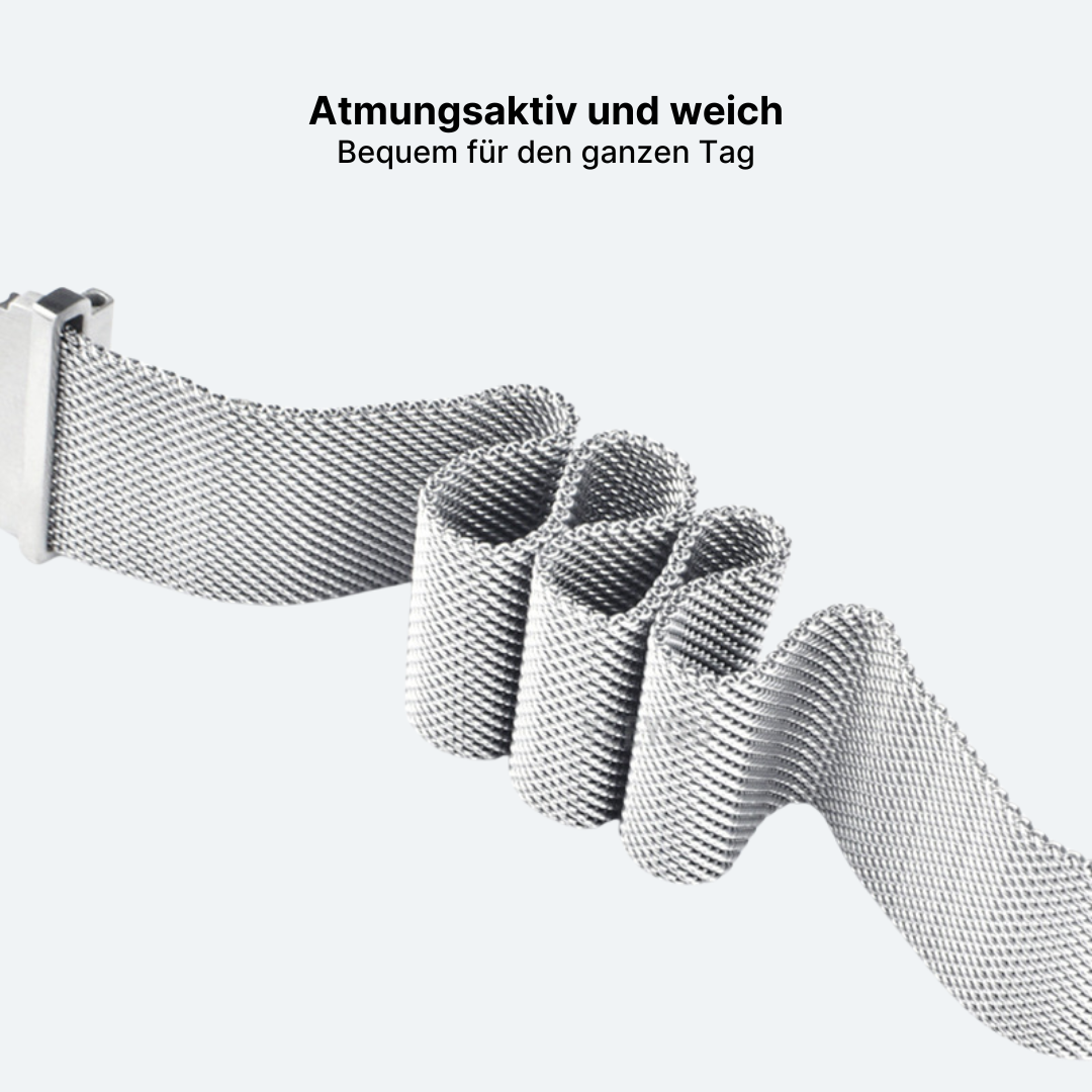 Mailänder Edelstahlarmband für Galaxy Watch