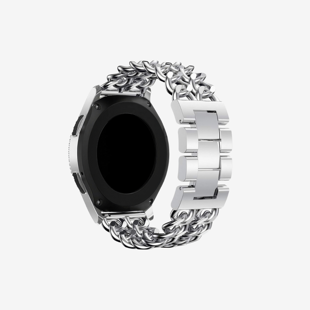 Edelstahl-Gliederarmband für Samsung Watch