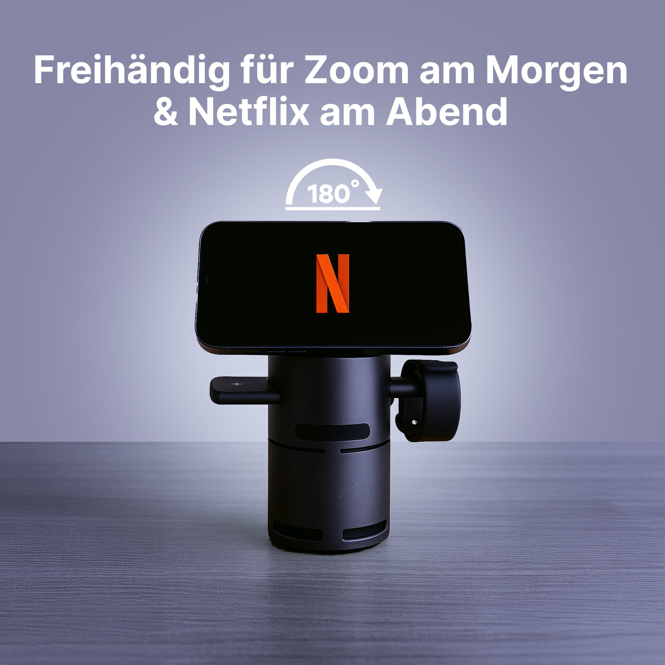 4-in-1 MagSafe Wireless Ladestation mit Bluetooth-Lautsprecher Qi2