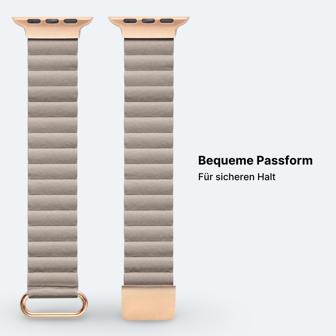 Magnetisches Lederarmband für die Apple Watch