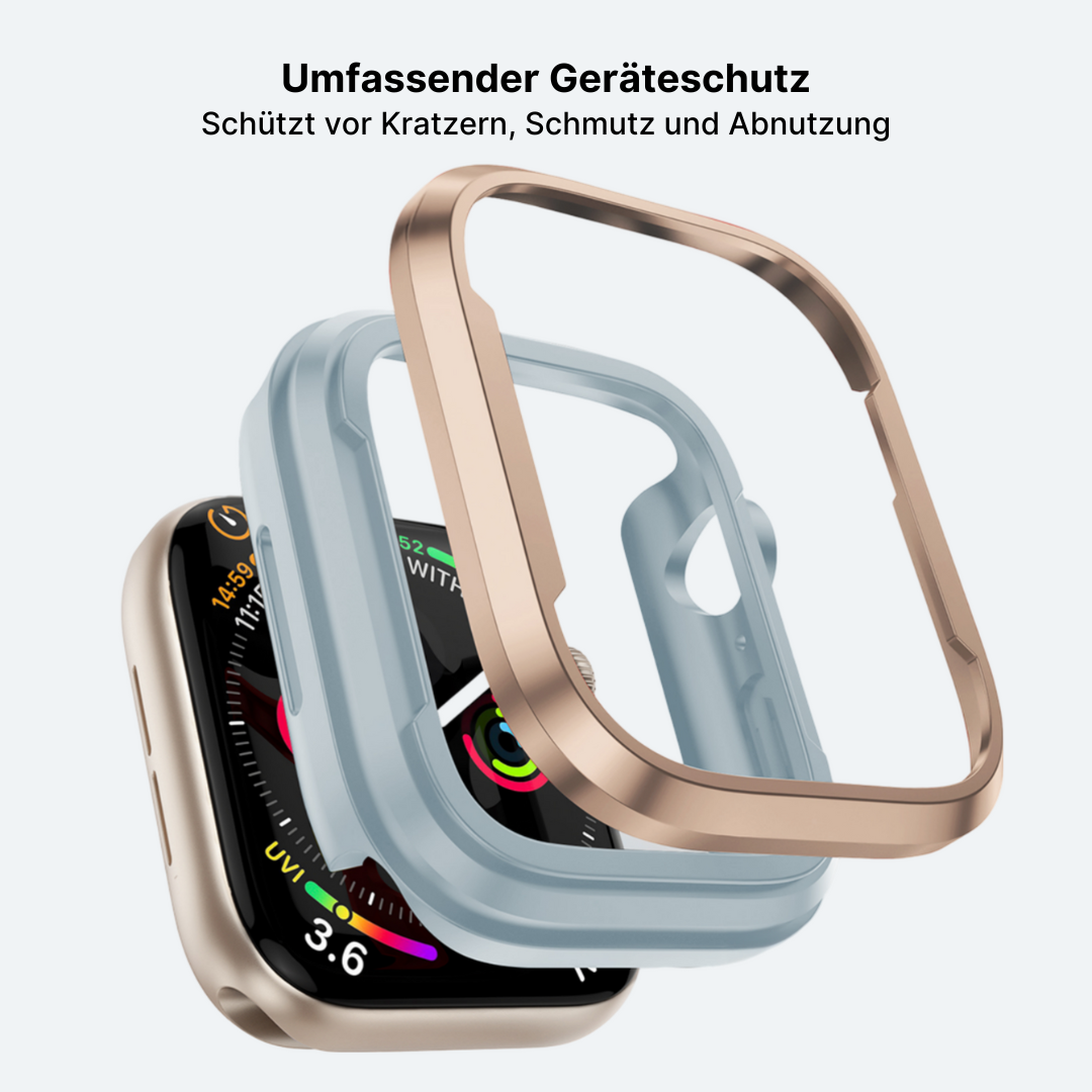 Kratzfestes Metallgehäuse für die Apple Watch