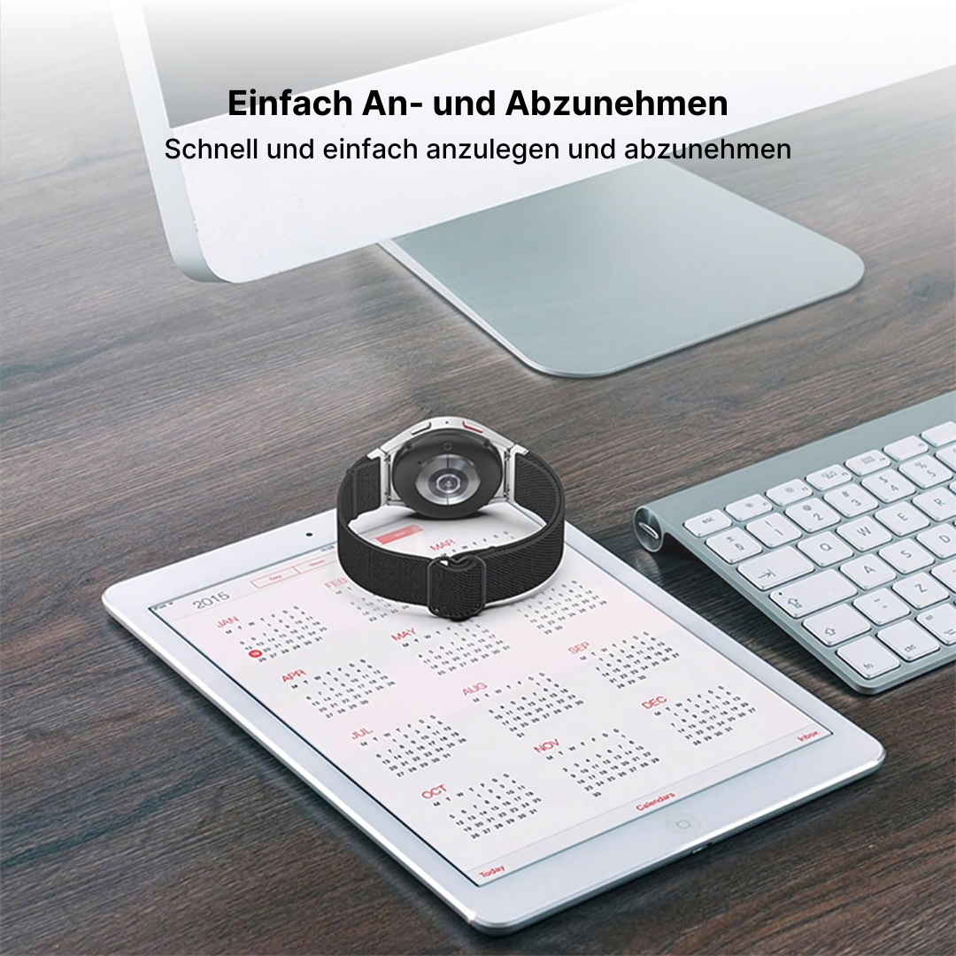 Samsung Galaxy Watch Nylon Armband - Leicht und Verstellbar